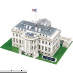 The White House World Great Architecture 64 Pieces 3D Puzzle Cubic Fun Series .  B004LRPXSC